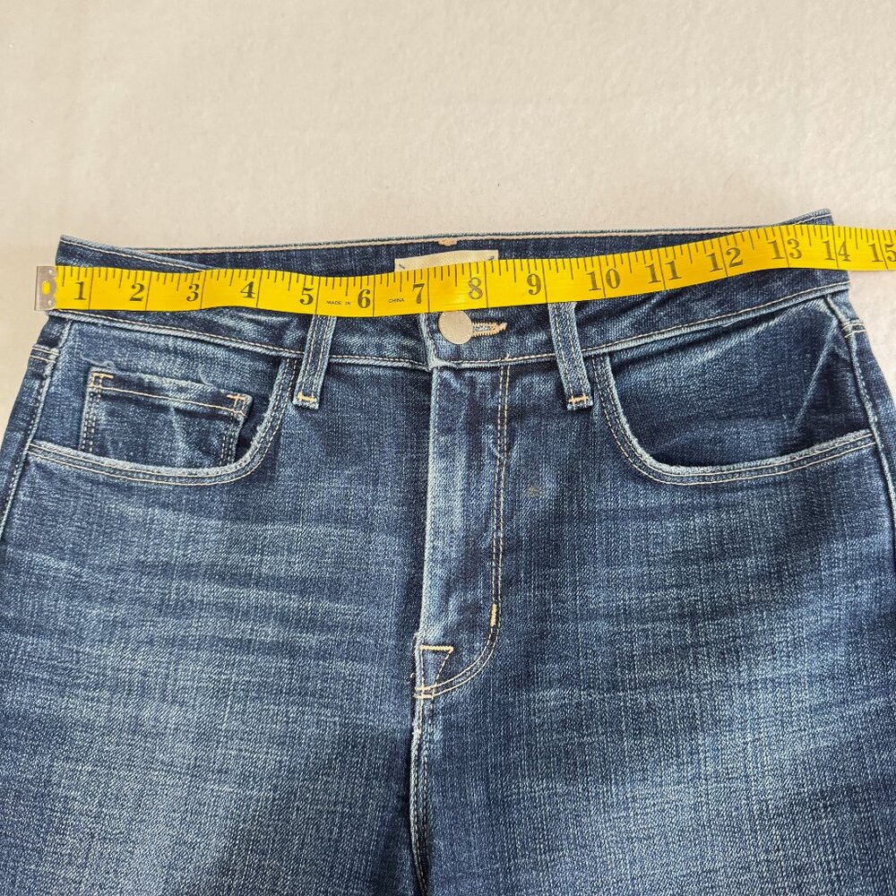 L' AGENCE High Rise Skinny Vintage Destruct Jeans Sz. 26 - Picture 7 of 10